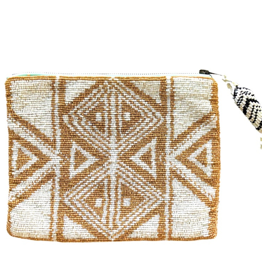 Anthropology Jasper & Jeera Beaded Cluth